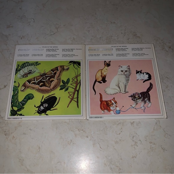 8 Helen Haywood Book Lot Looking After Insects Dogs Cats Fish Horse Birds Mice - Picture 11 of 15